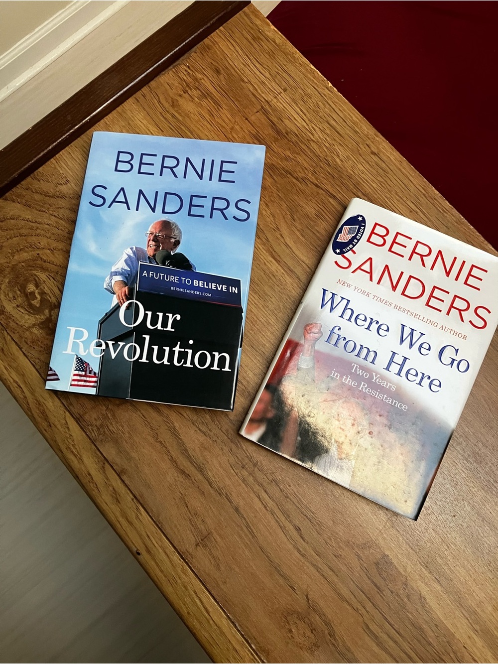 Bernie Sanders Hardcover Book Lot